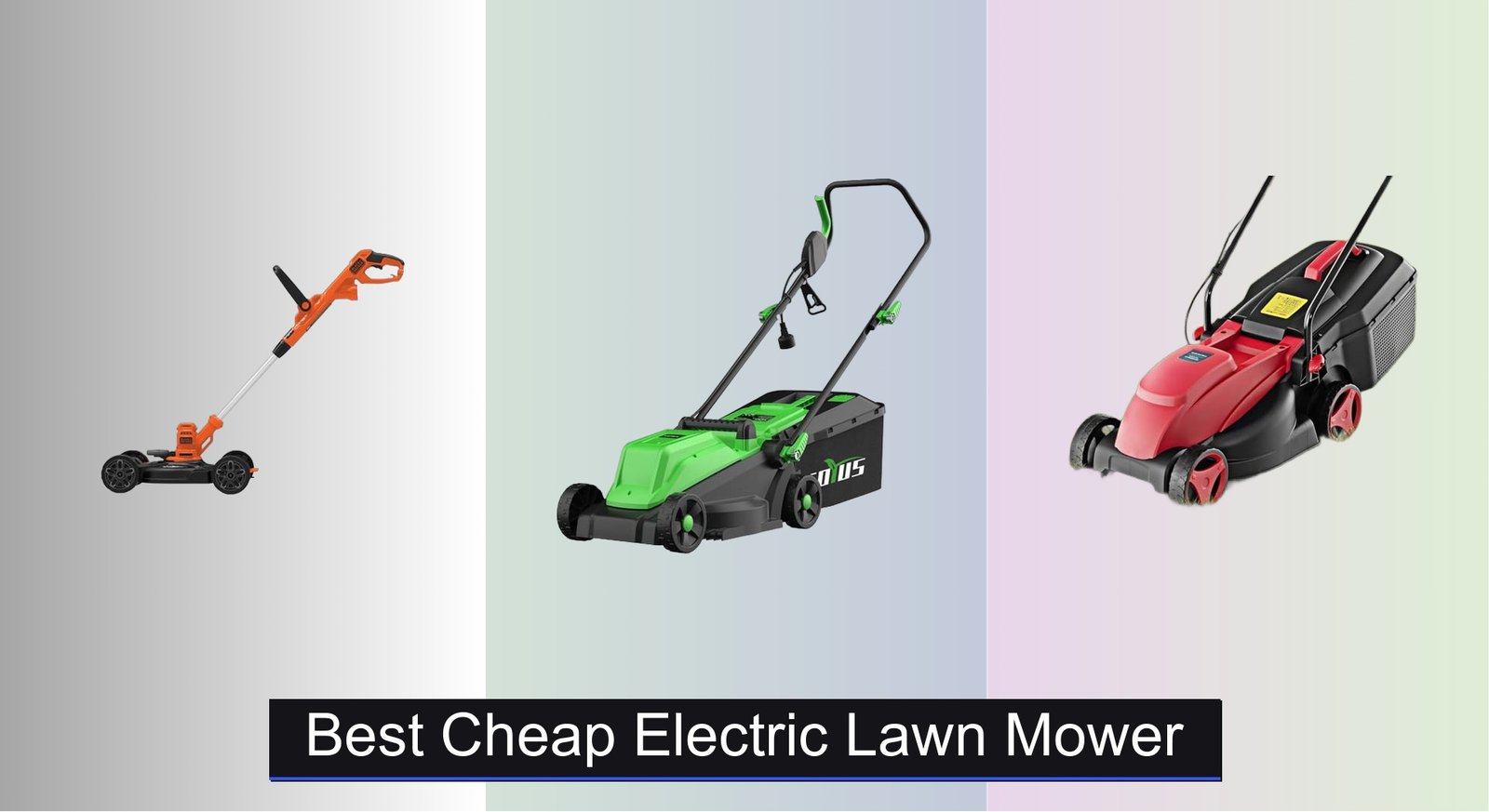 6 Best Cheap Electric Lawn Mowers of 2026