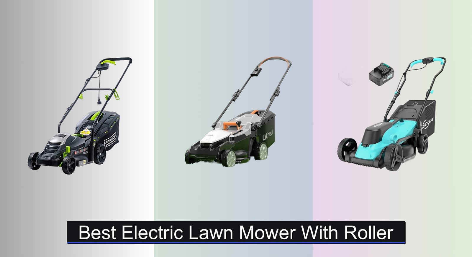 5 Best Electric Lawn Mowers with Rollers for 2025