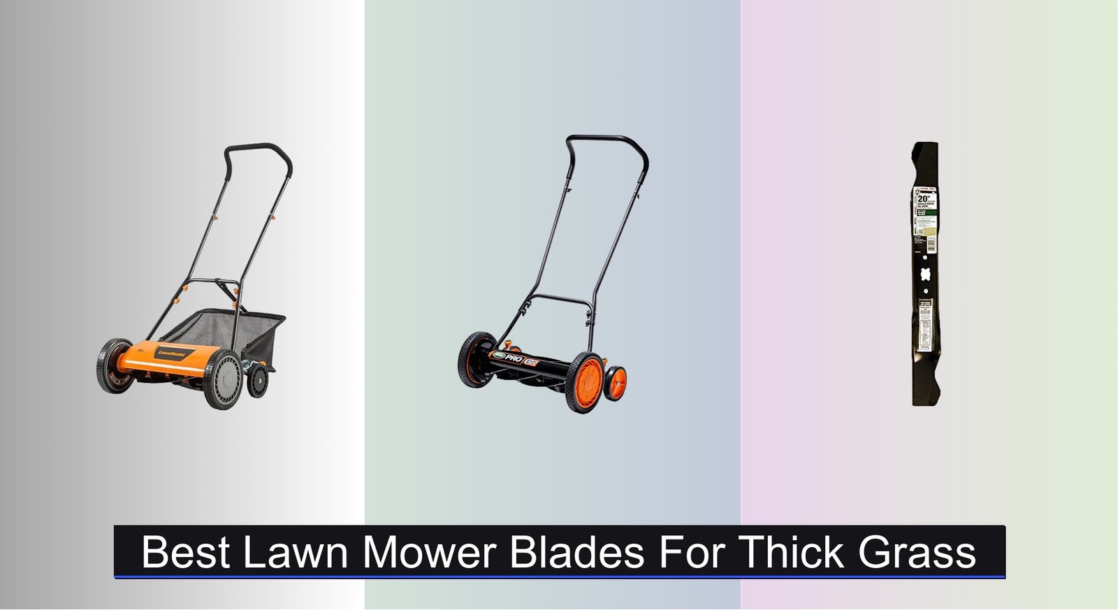 Curated visual reference: Fresh Look at 6 Best Lawn Mower Blades For Thick Grass 2026