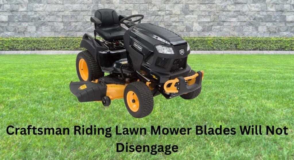 craftsman riding lawn mower