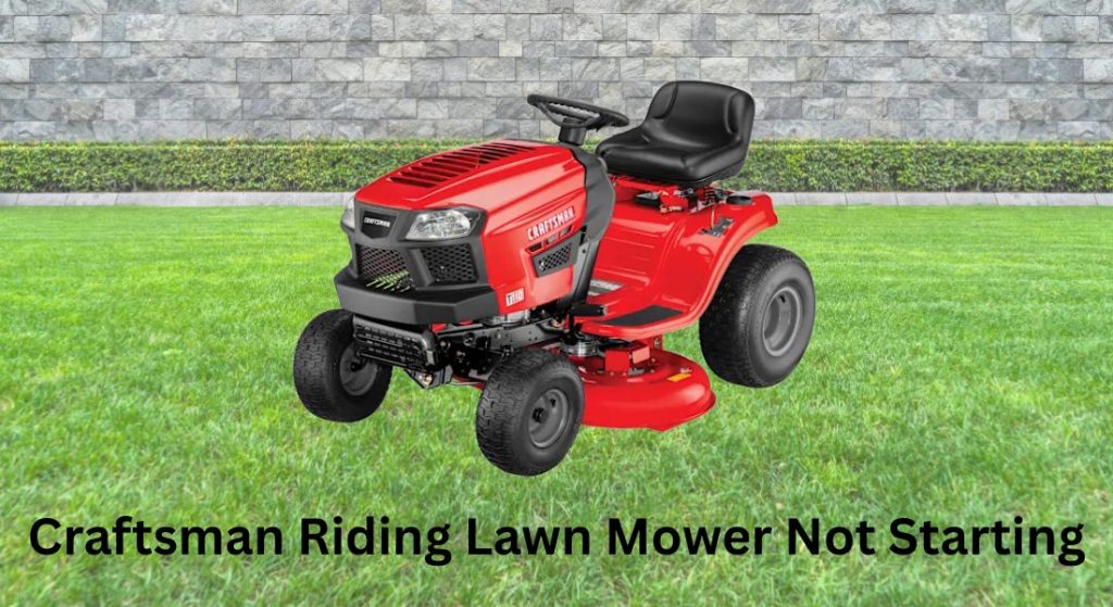 craftsman riding lawn mower