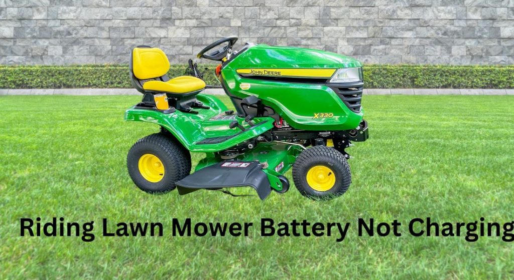 riding lawn mower