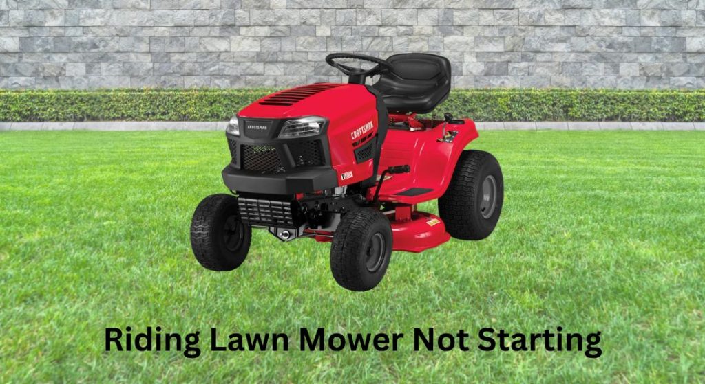 Riding Lawn Mower