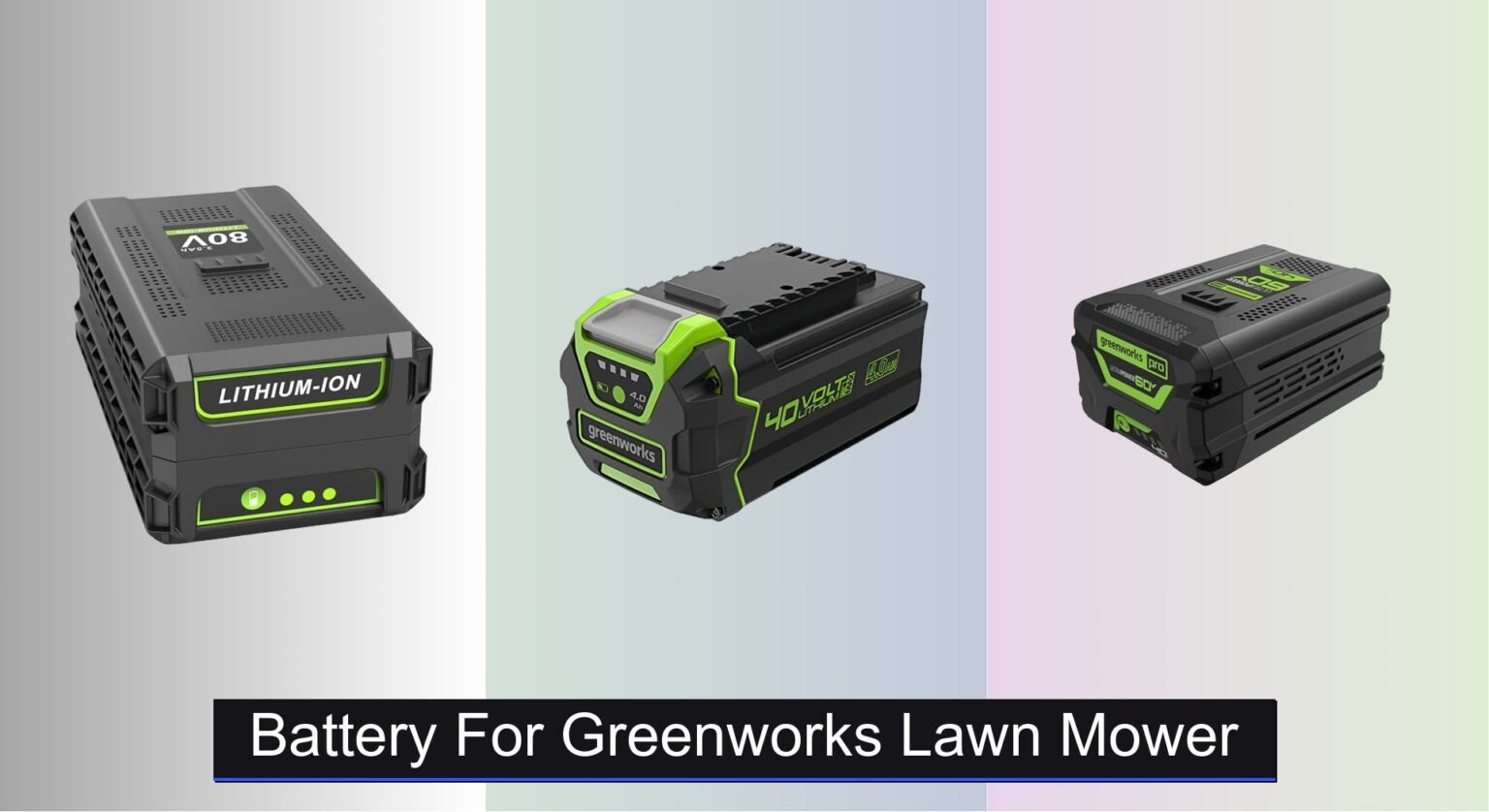 7 Best Batteries for GreenWorks Lawn Mowers 2026