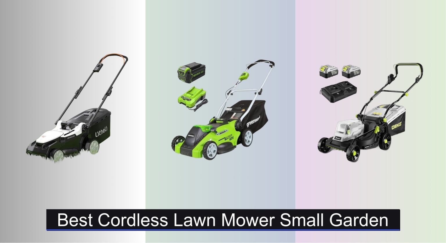 7 Best Cordless Lawn Mowers for Small Gardens 2025
