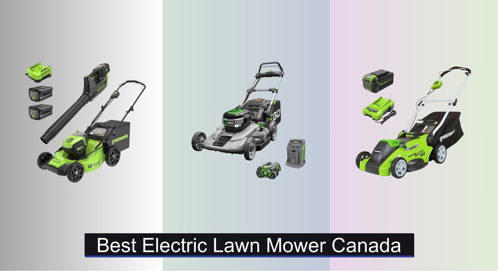 8 Best Electric Lawn Mowers to Buy in Canada 2026