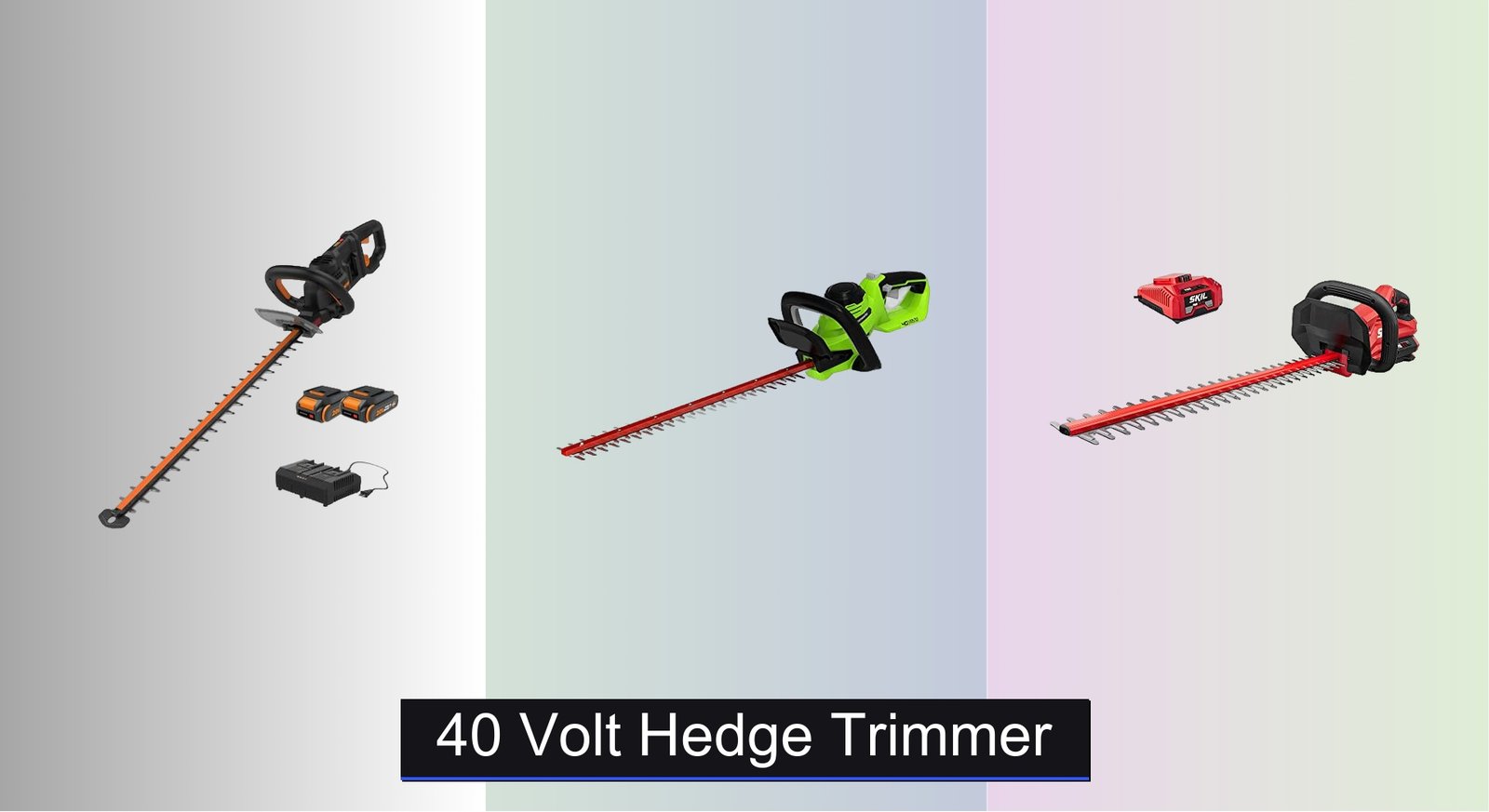 8 Best 40 Volt Hedge Trimmers of 2026