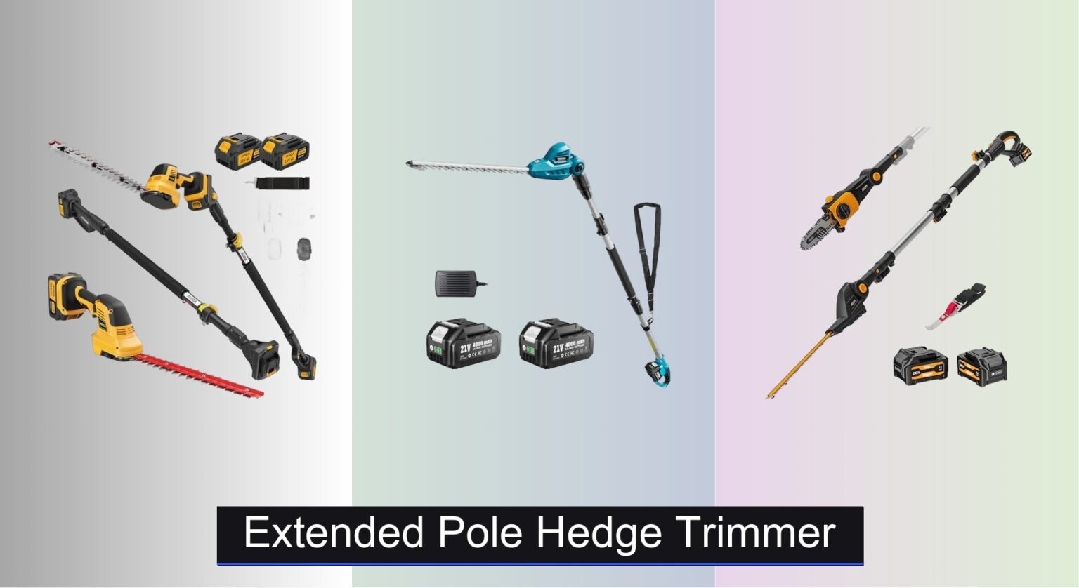 7 Best Extended Pole Hedge Trimmers of 2026